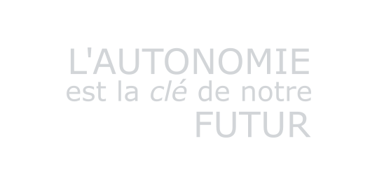 L'autonomie est la clé de notre futur